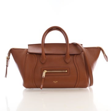 Lambskin Luggage Tote Small