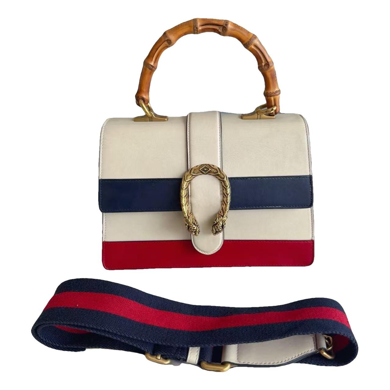 Dionysus Bamboo leather handbag