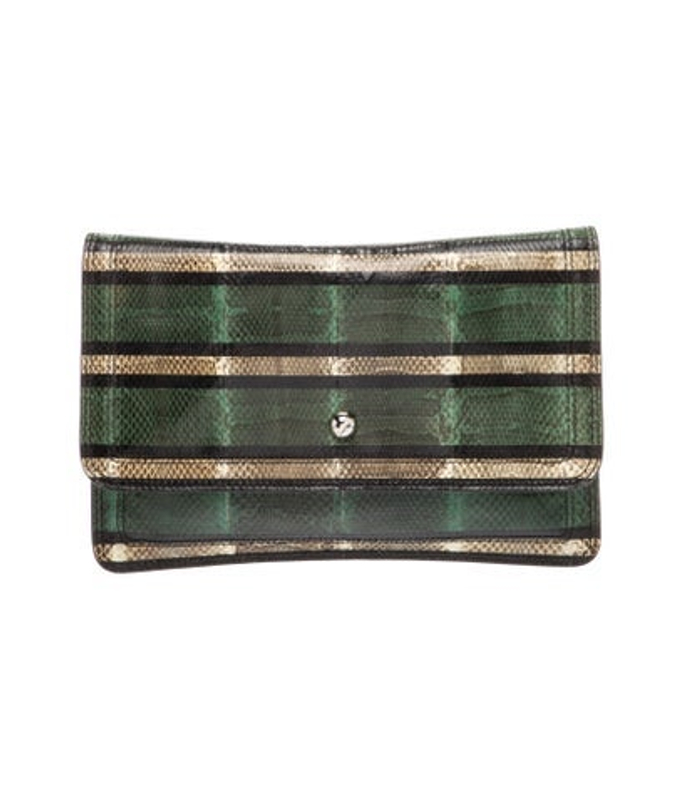 Givenchy Embossed Leather Clutch