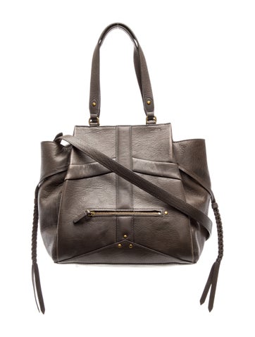 Jerome Dreyfuss Leather Top Handle Bag