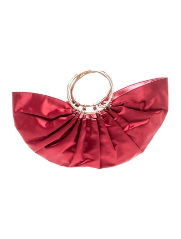 Satin Top Handle Bag