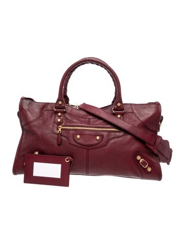 Leather Giant City Bag 12