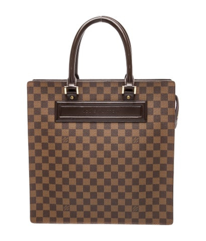 Louis Vuitton Vuitton Damier Ebene Venice Sac Plat Gm Vintage
