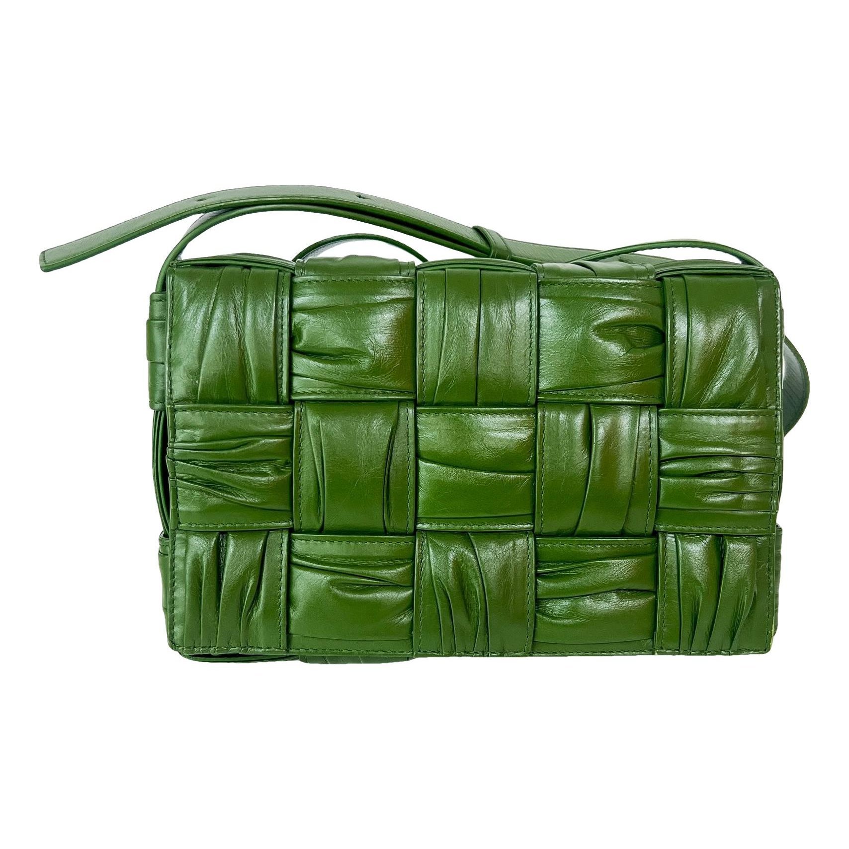 Cassette Padded leather handbag
