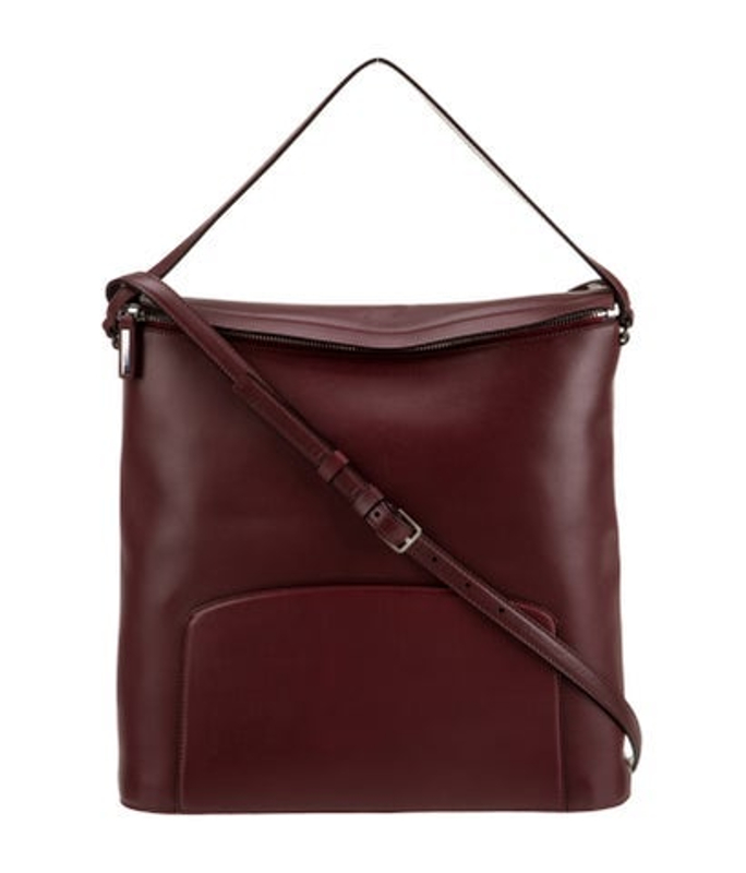 The Row Row Leather Bucket Bag