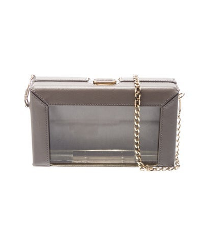 Charlotte Olympia Olympia Leather Minaudiere