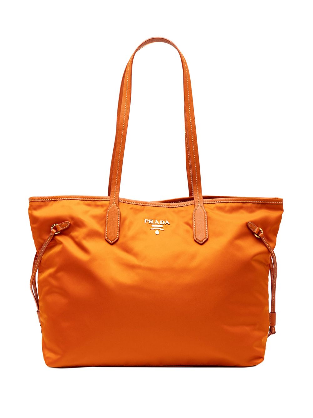 2010-2025 Saffiano Trimmed Tessuto Open Convertible Tote satchel
