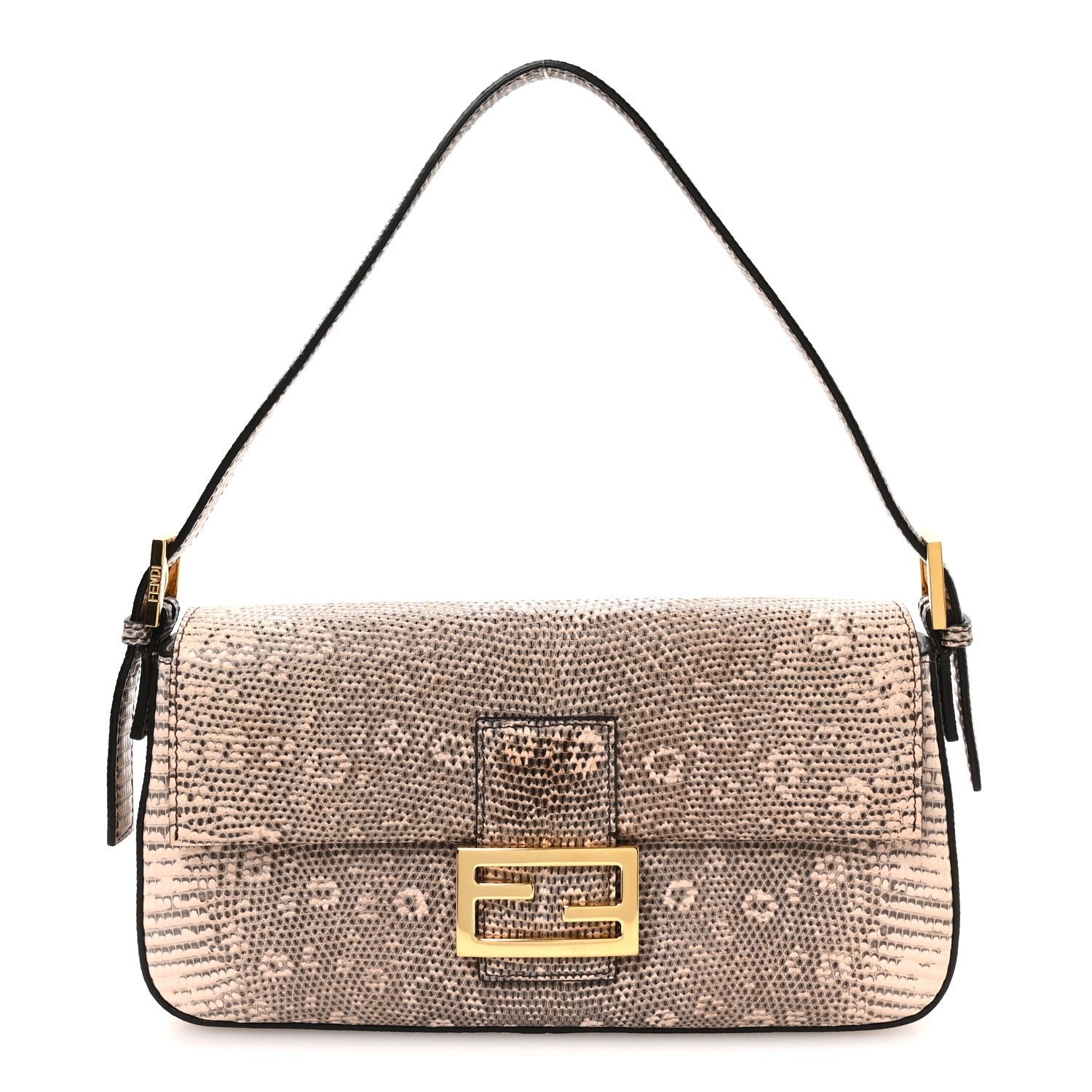Fendi Lizard Baguette 1997 Rose Ballet