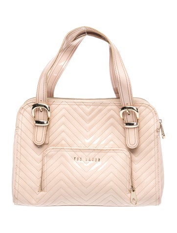 Patent Leather Top Handle Bag