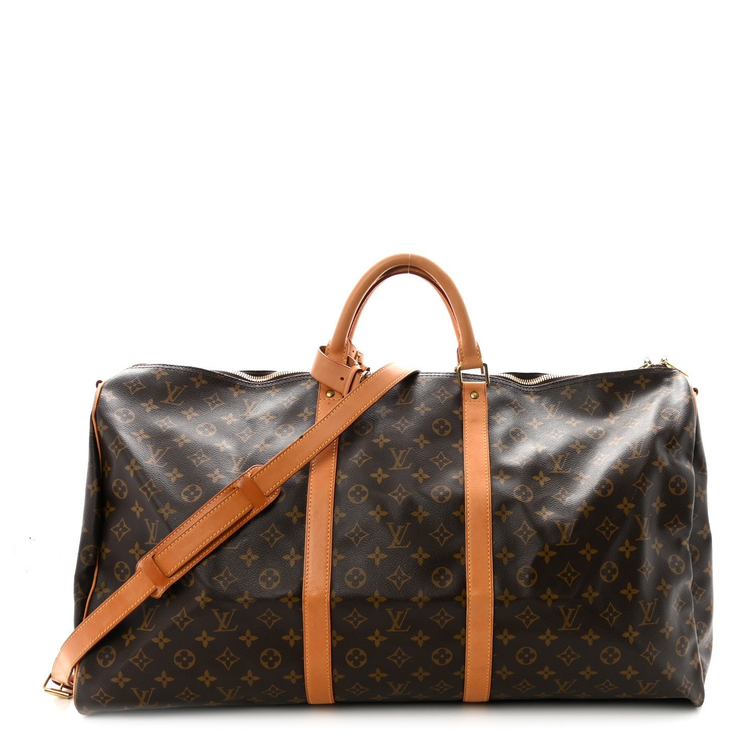 Louis Vuitton Monogram Keepall Bandouliere 60
