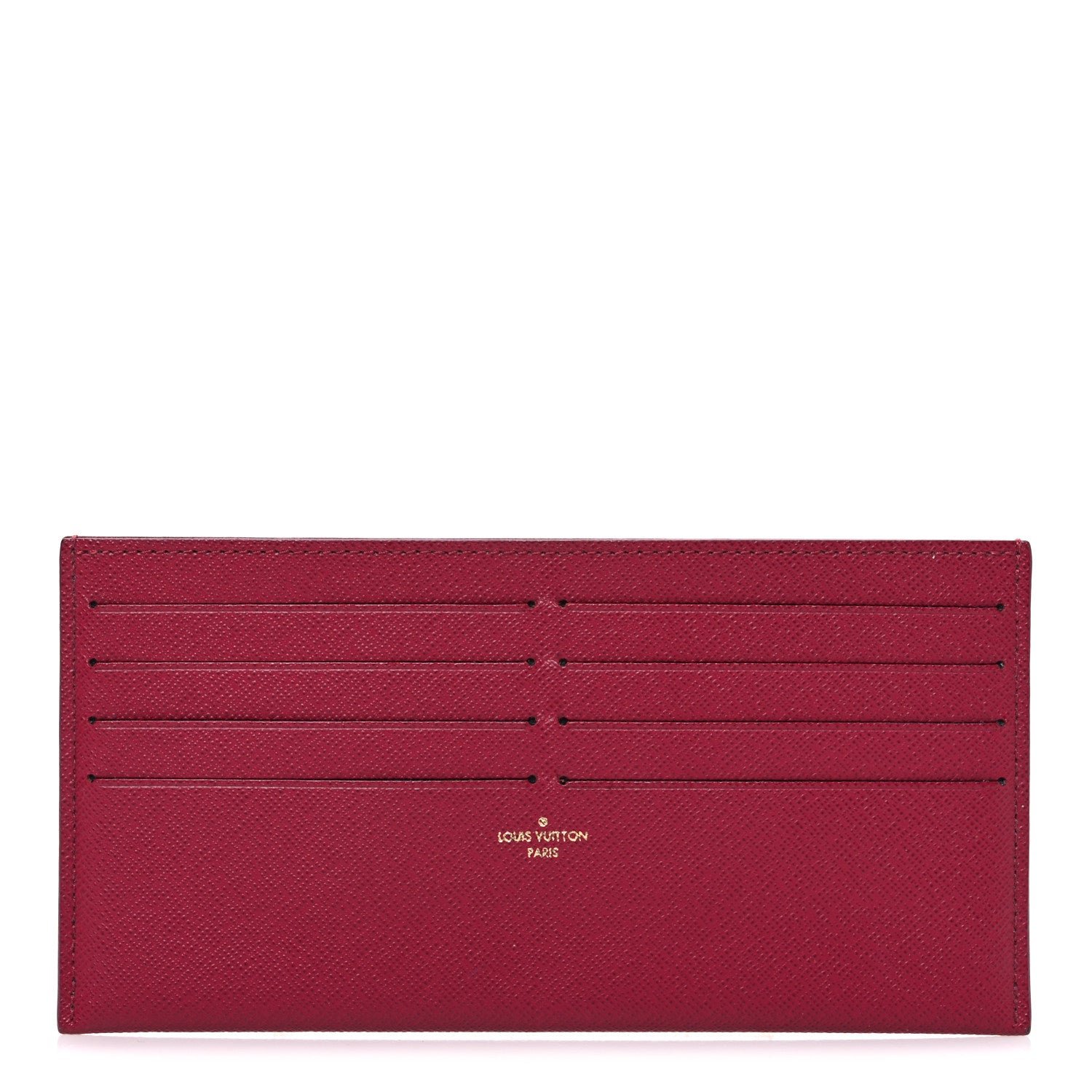 Louis Vuitton Calfskin Felicie Card Holder Insert Fuchsia