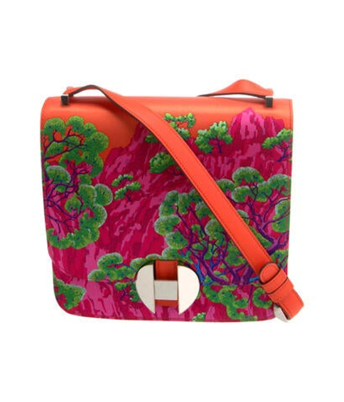 Hermes Swift Silk Sieste Au Paradis 2002 20 Bag
