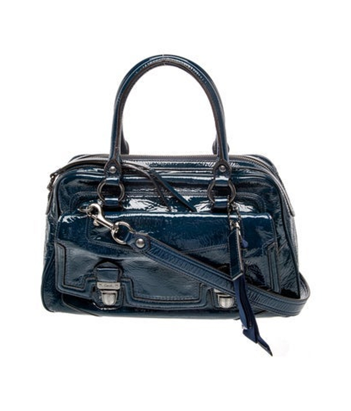 Coach Patent Leather Top Handle Bag