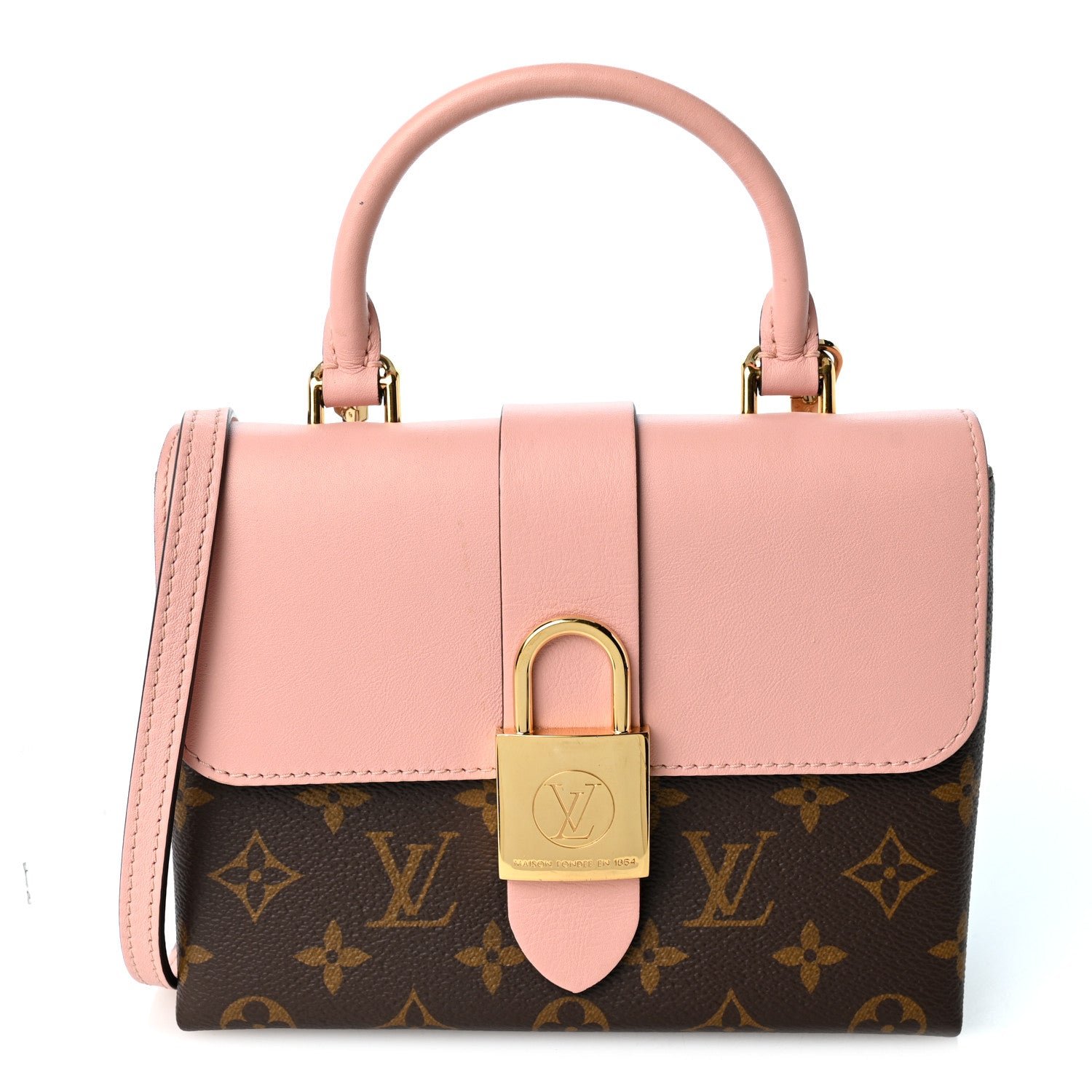 Louis Vuitton Monogram Locky BB Rose Poudre