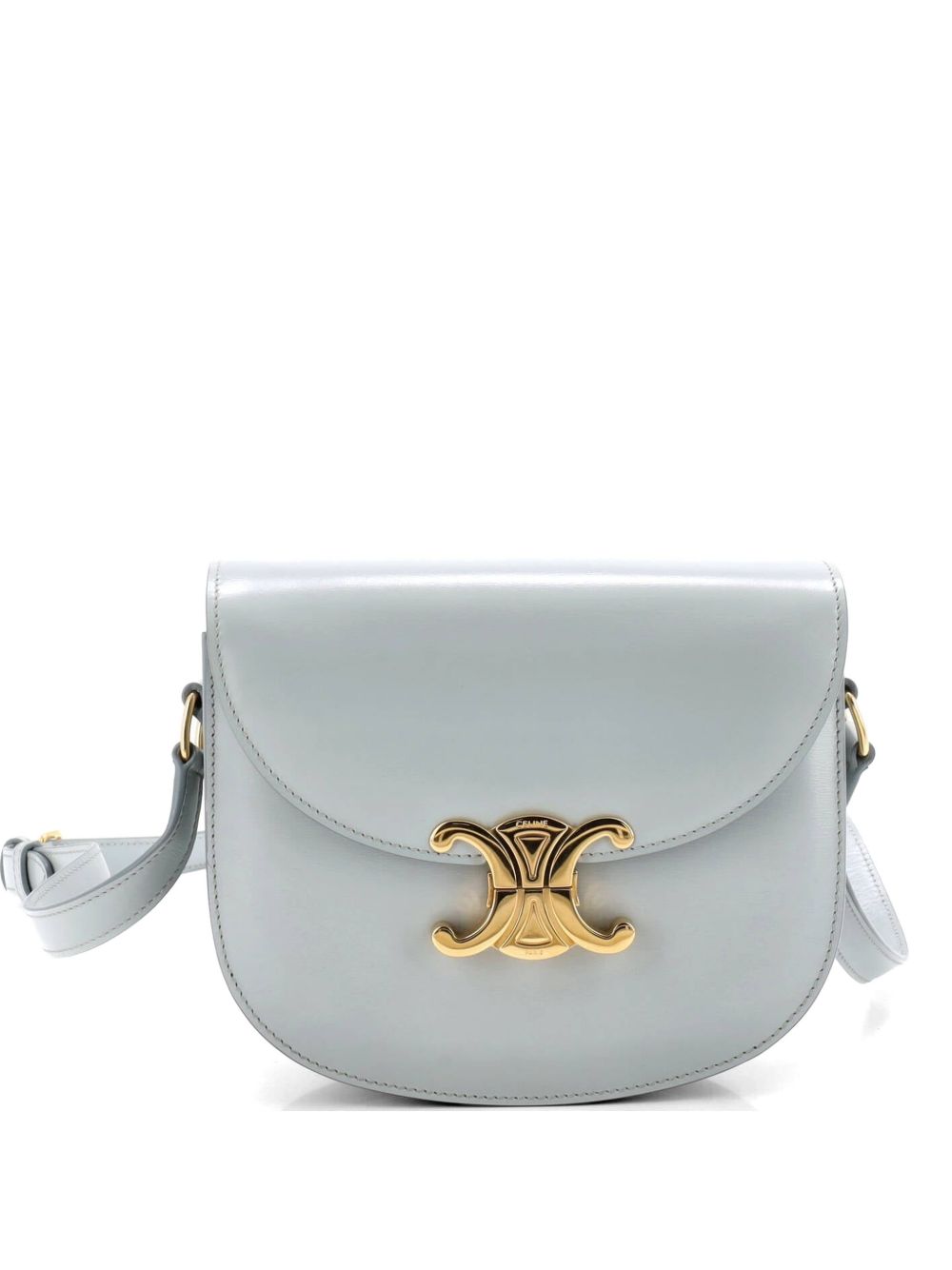 Triomphe Besace Clea Flap Bag Leather shoulder bag