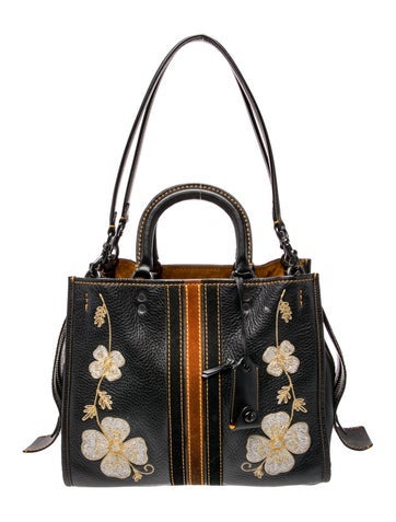 Leather Top Handle Bag