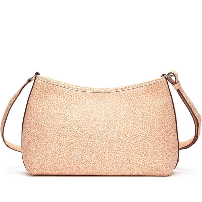 Hermes Orange H Buffalo Dalmatian Berlingot Bag Palladium Hardware, 2002