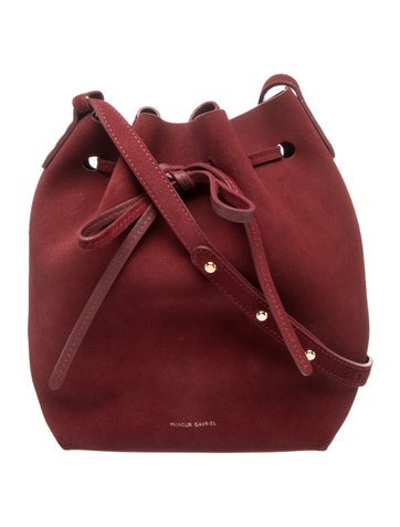 Suede Bucket Bag