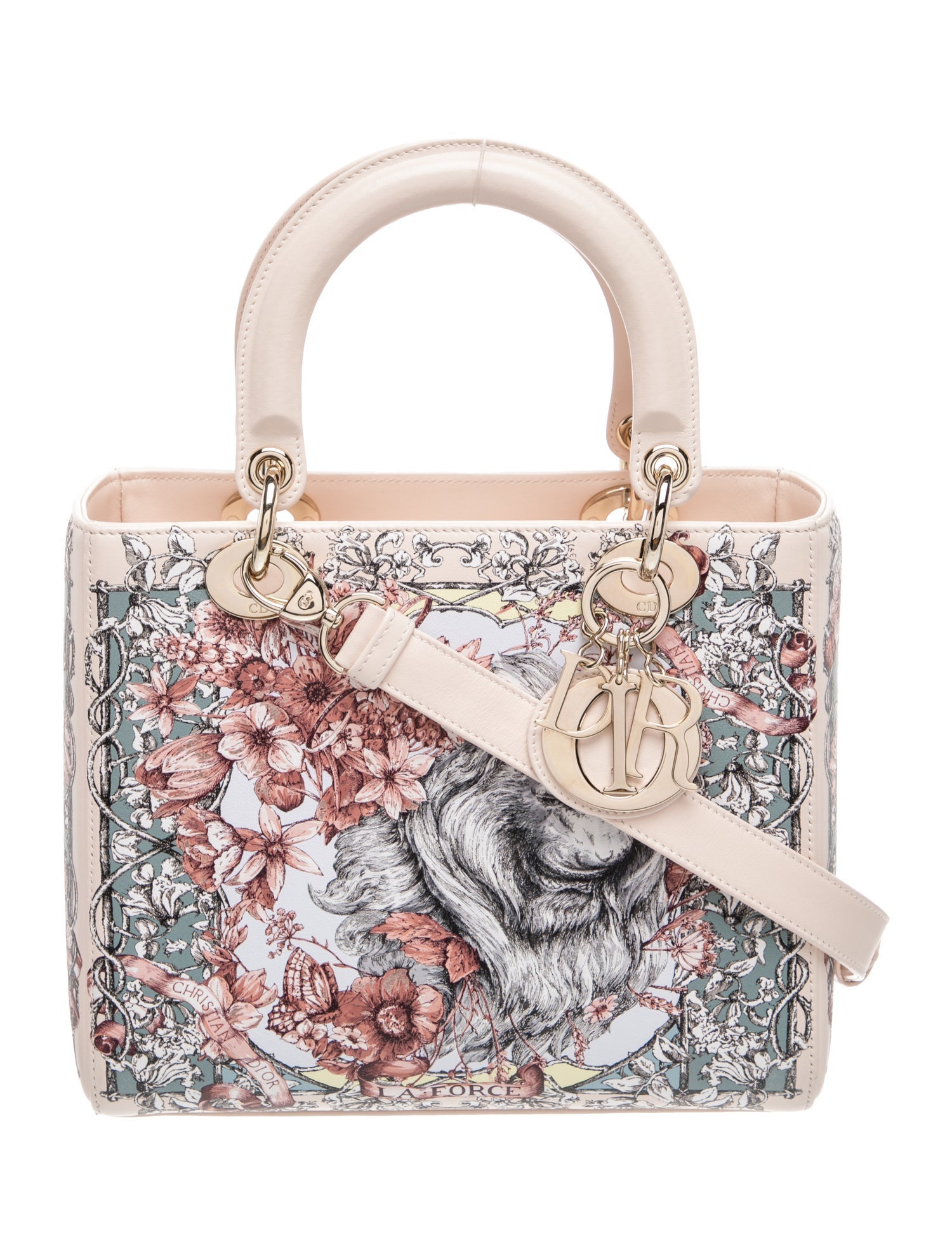 Leather Lady Dior Medium