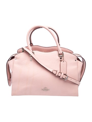 Leather Top Handle Bag