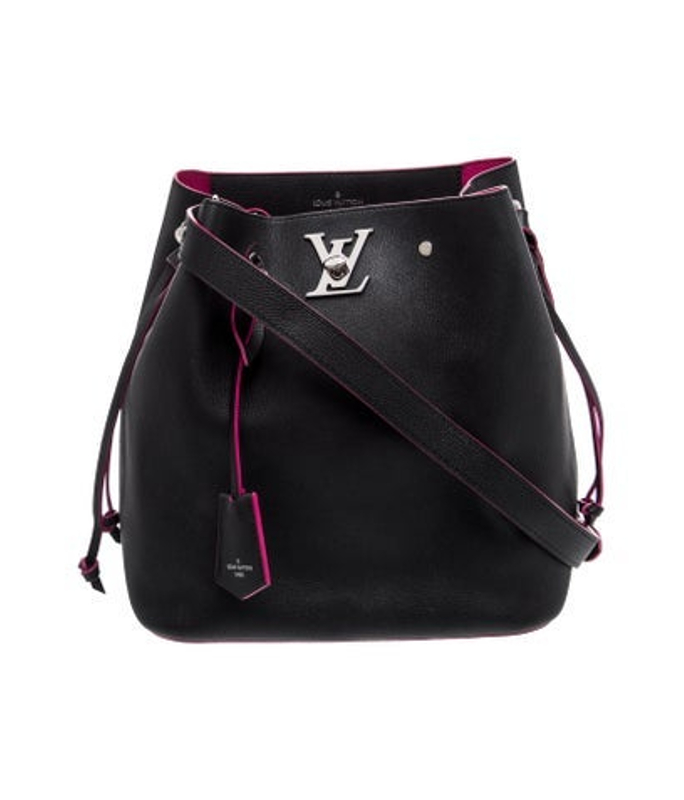 Louis Vuitton Vuitton Taurillon Leather Lockme Bucket Bag Pm