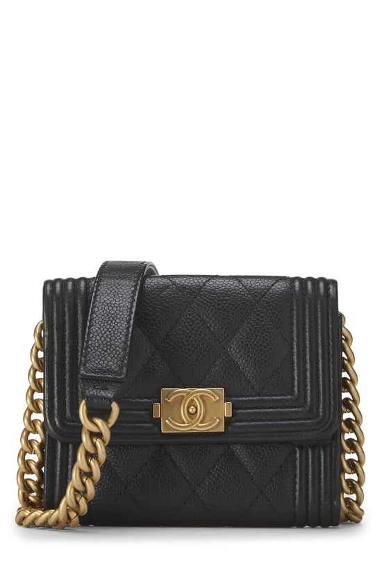 Black Caviar Boy Wallet on Chain (WOC)