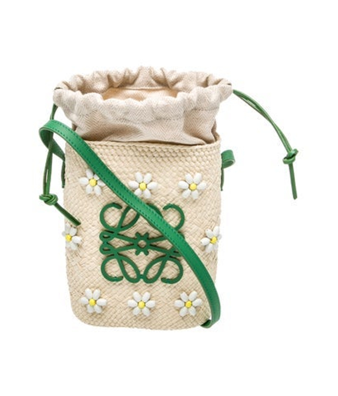 Loewe Raffia Bucket Bag 2025