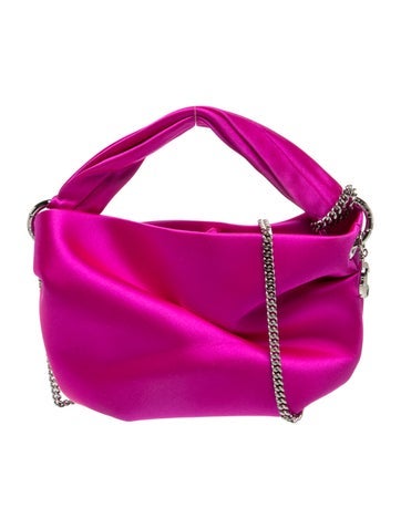 Satin Top Handle Bag