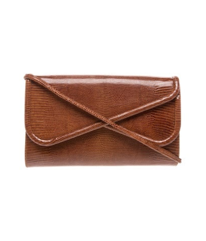 Mark Cross Cross Lizard Crossbody Bag Vintage