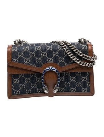GG Denim Dionysus Small