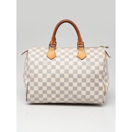 Louis Vuitton Louis Vuitton Damier Azur Canvas Speedy 30 Bag