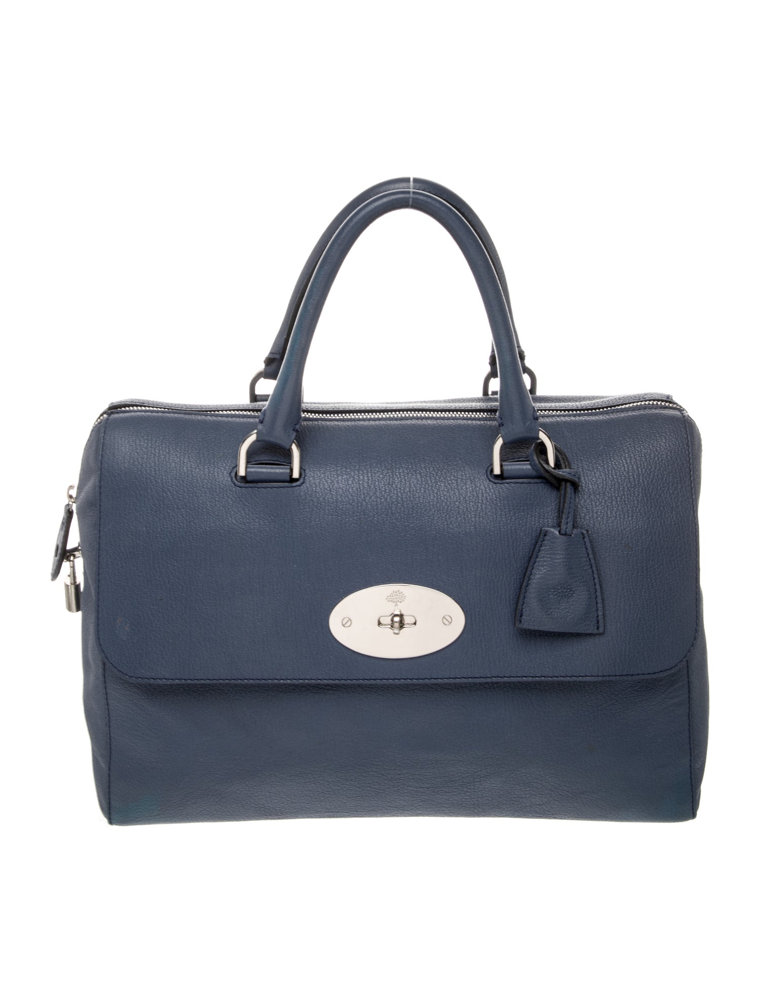 Mulberry Leather Top Handle Bag