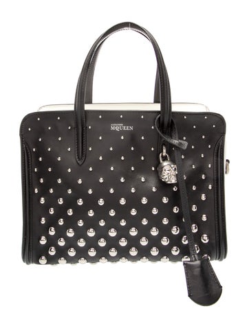 Skull Top Handle Bag