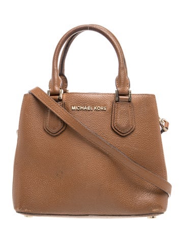 Leather Top Handle Bag