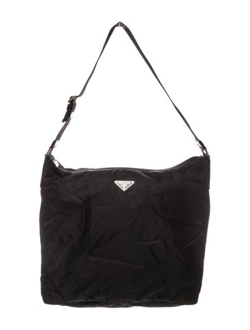 Tessuto Nylon Top Handle Bag