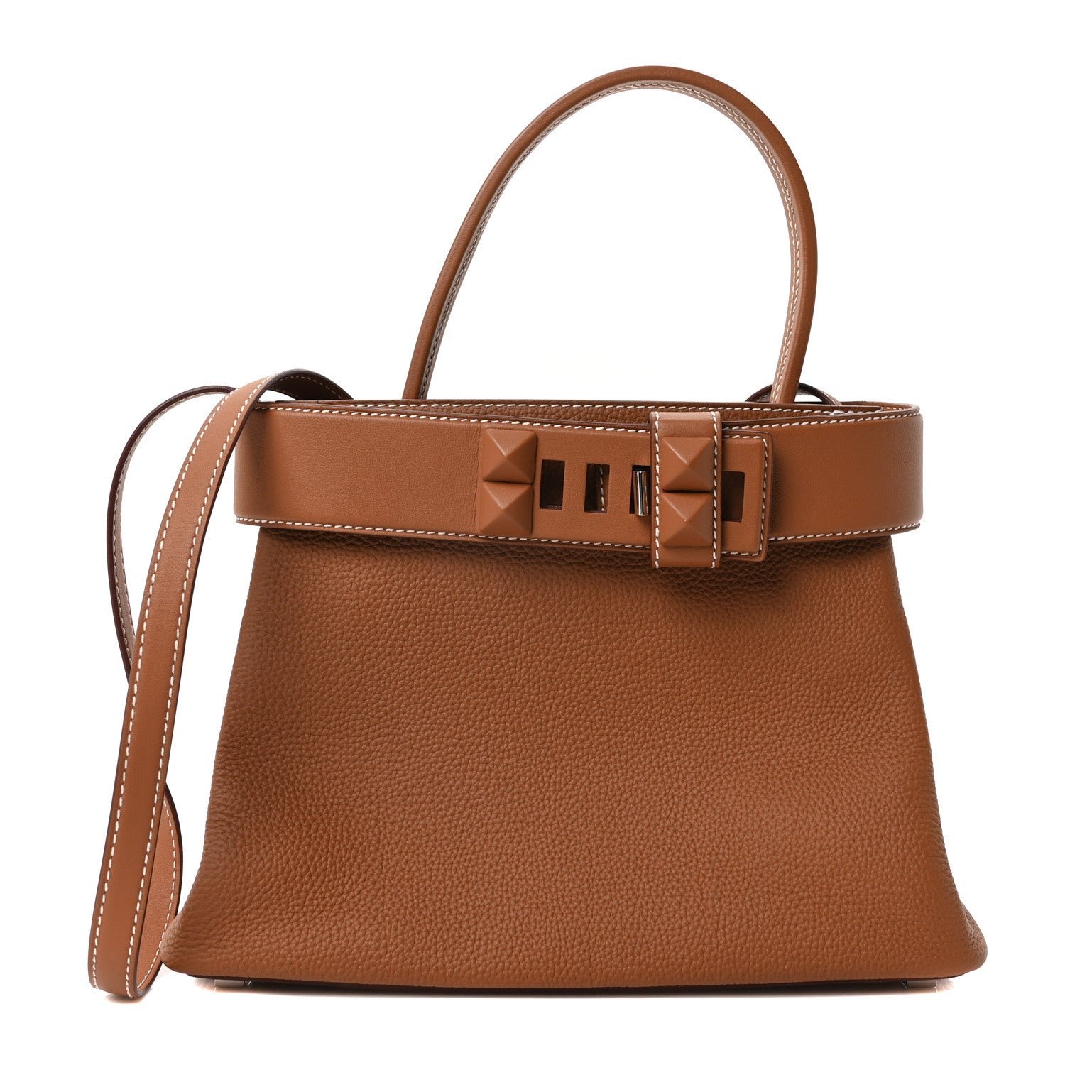 Hermes Hermes Togo Swift Medor Bag Gold