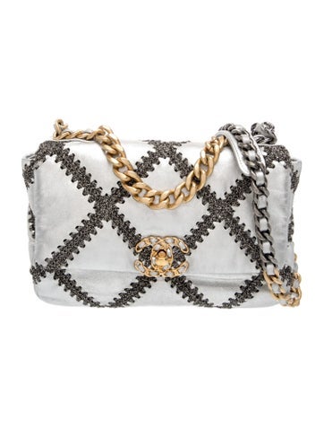 Medium Crochet 19 Flap Bag