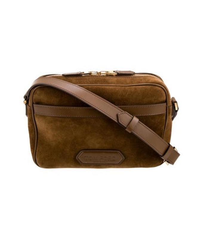 Tom Ford Ford Suede Crossbody Bag