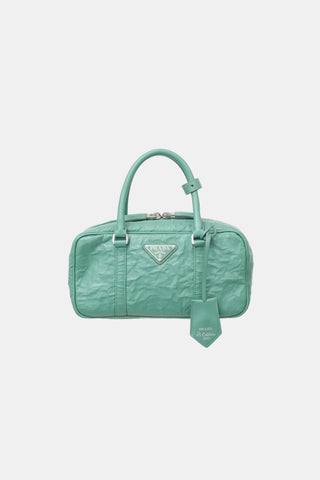 Antique Nappa Leather Top Handle Bag