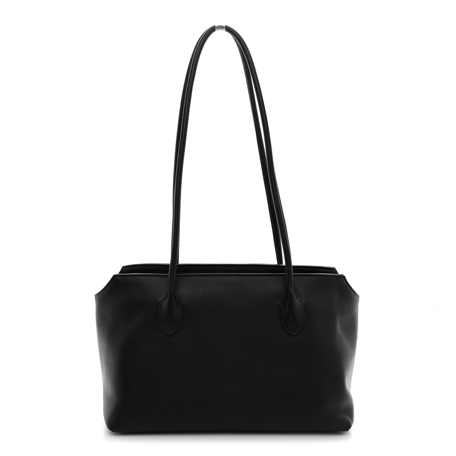 The Row Grained Calfskin Terrasse Bag Black