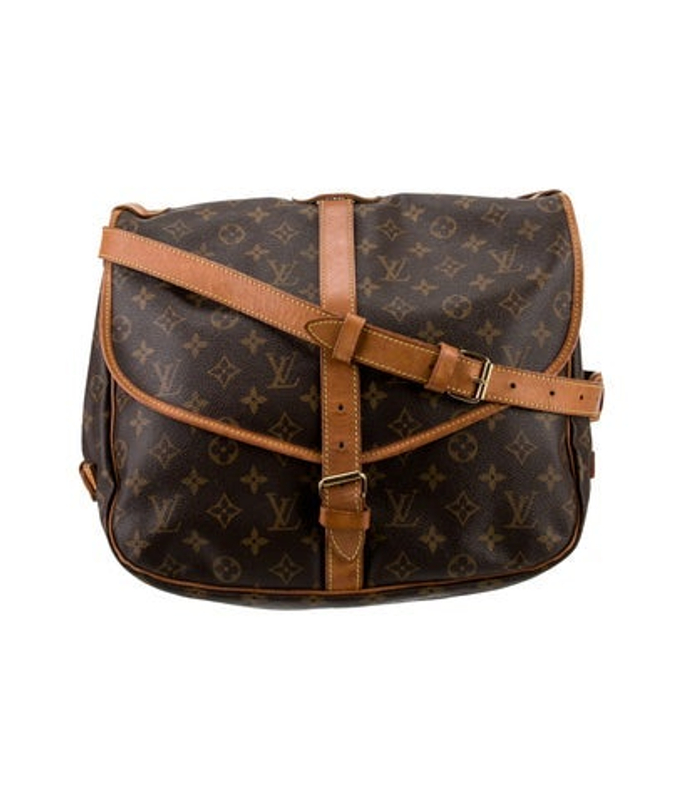 Louis Vuitton Vuitton Lv Monogram Saumur Gm Vintage