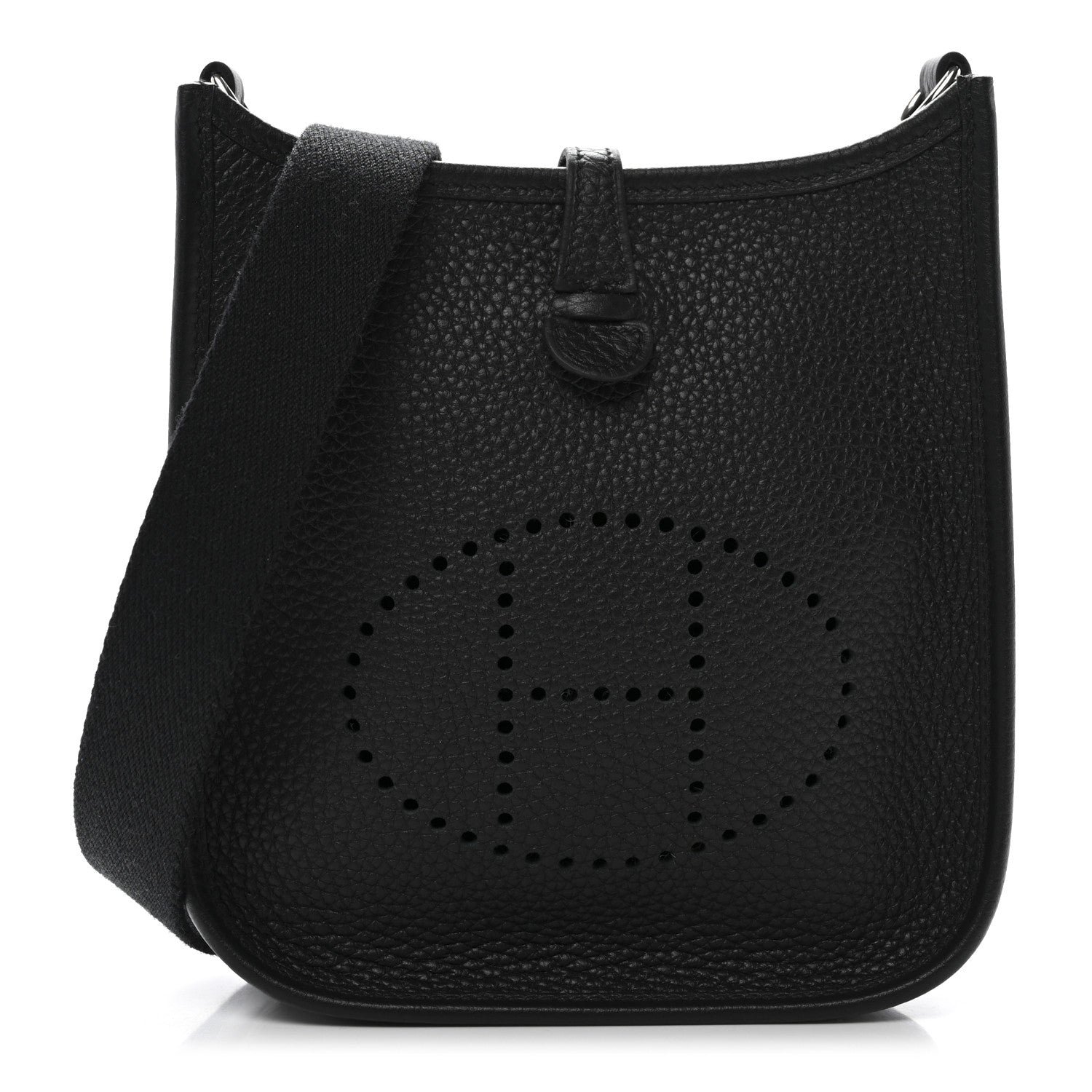 Hermes Hermes Taurillon Clemence Evelyne TPM Black
