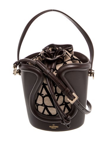 Leather Bucket Bag w/ Tags