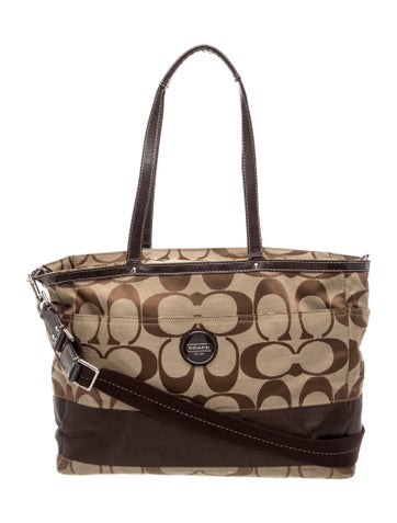 Coach Canvas Shoulder Bag