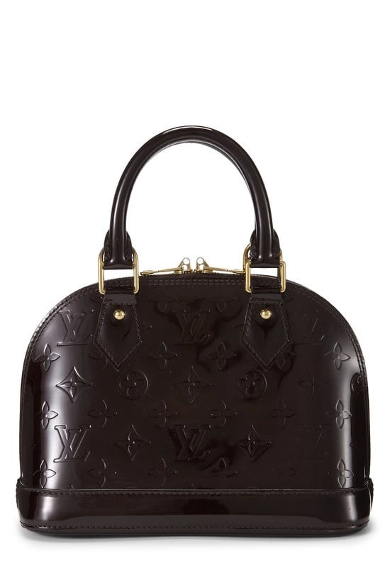 Louis Vuitton Amarante Monogram Vernis Alma BB