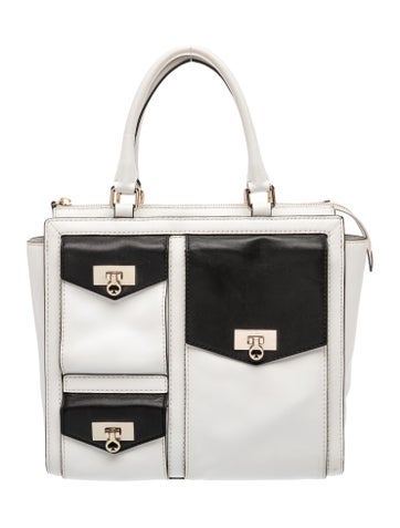 Leather Top Handle Bag