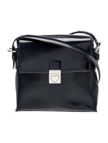 Moschino Patent Leather Shoulder Bag