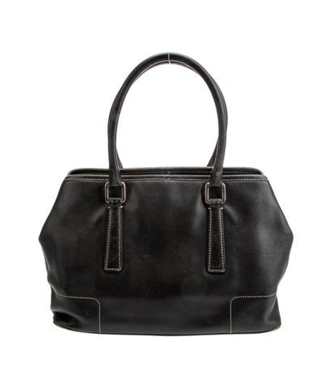 Coach Leather Top Handle Bag