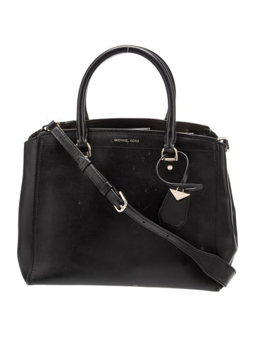 Leather Top Handle Bag