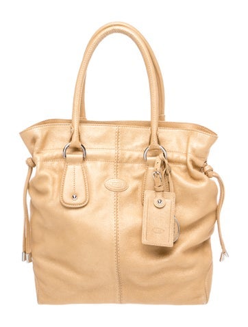 Leather Top Handle Bag